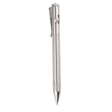 Dlxis Silver Ball Point Pen - Smooth Writing, Elegant Design, Durable Metal Pen for Office, School, and Personal Use