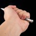 Dlxis Silver Ball Point Pen - Smooth Writing, Elegant Design, Durable Metal Pen for Office, School, and Personal Use